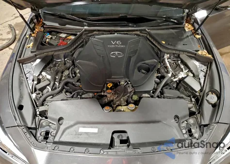 2021 Infiniti Q50 Luxe z USA, uszkodzony, nr VIN JN1EV7BR2MM754210